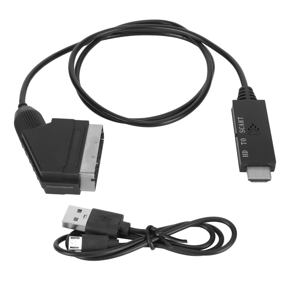 Scart To Hdmi - Destek PAL NTSC HD Multimedya Arayüz