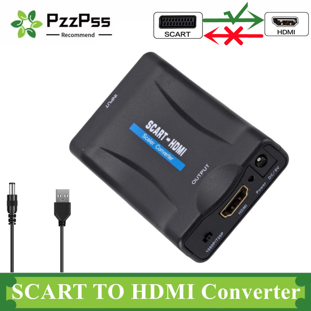 Scart To Hdmi - 1080P SCART - HDMI Uyumlu Video