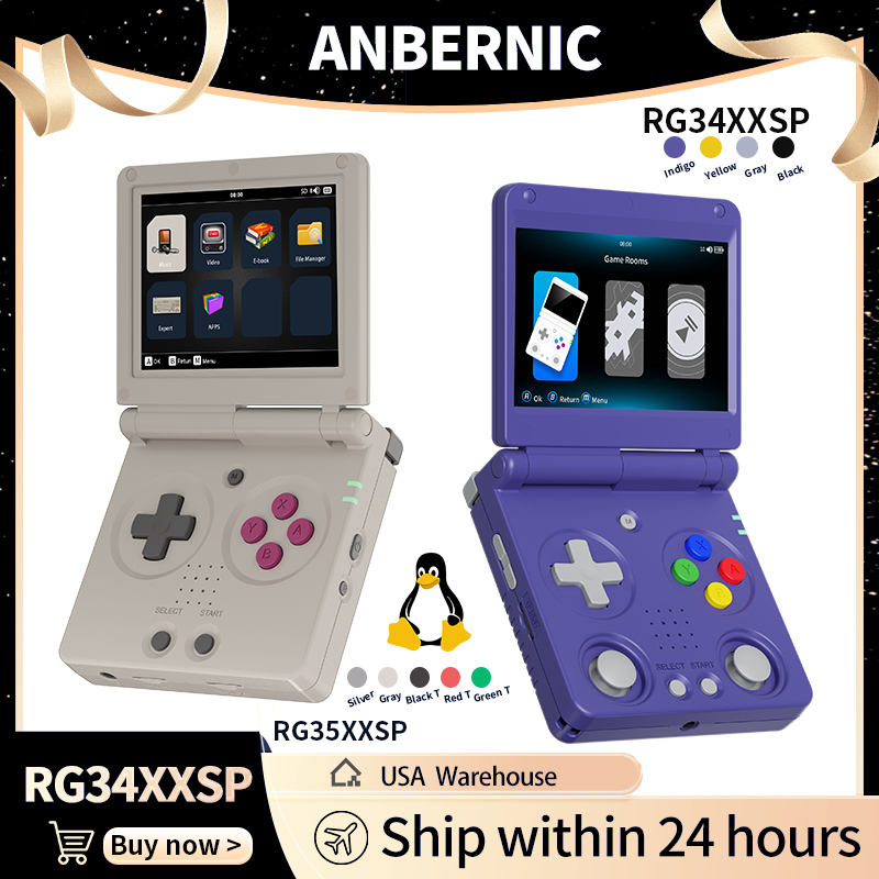 Anbernic RG34XXSP RG35XXSP Fli - Retro Gaming Kiosk incelemesi ve fiyatı