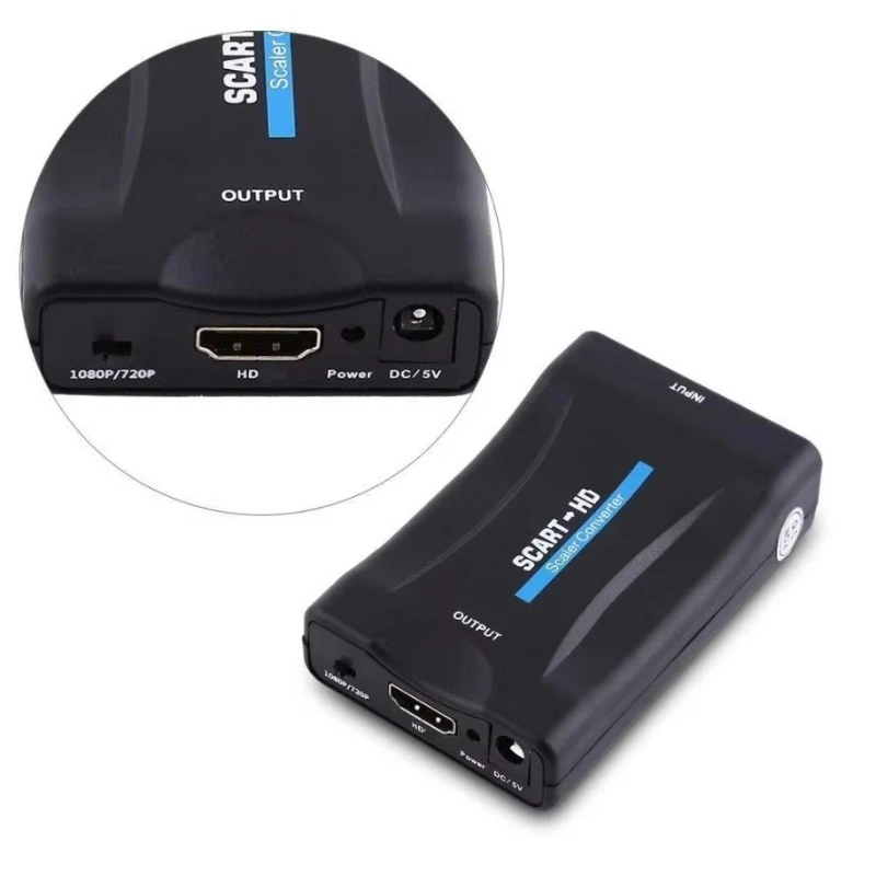 USB ile Çalışan SCART - HD Dön - Scart To Hdmi incelemesi ve fiyatı