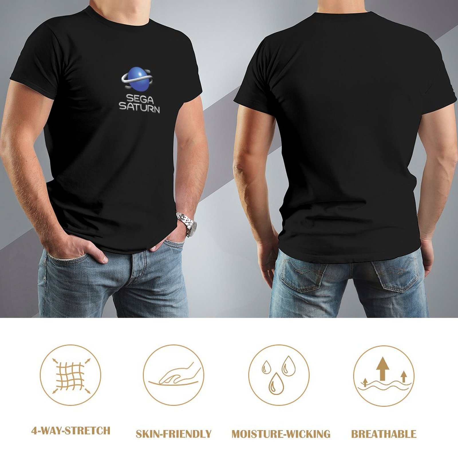 Sega Saturn Retro Video Oyunu  - Retro Gaming T Shirt incelemesi ve fiyatı