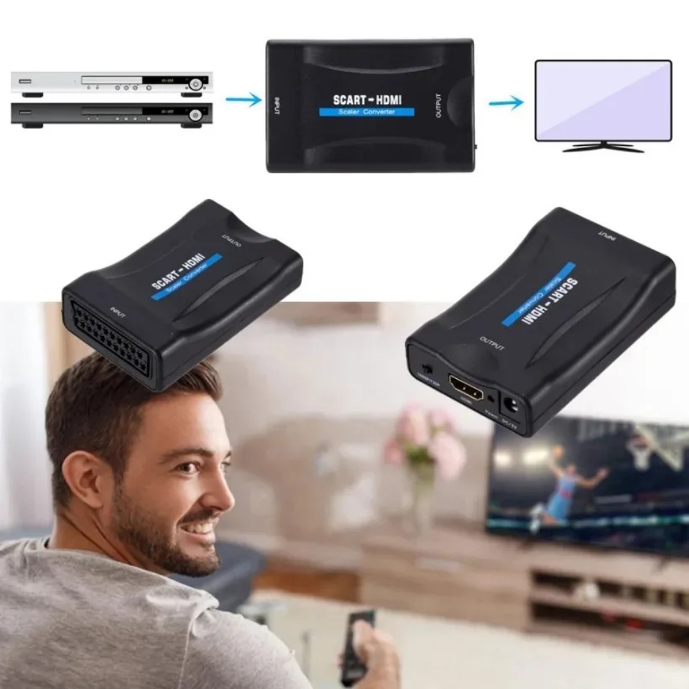 BGGQGG 1080P SCART HDMI uyumlu - Scart To Hdmi incelemesi ve fiyatı