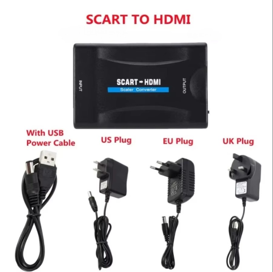 Full HD 1080P SCART - HDMI Uyu - Scart To Hdmi incelemesi ve fiyatı