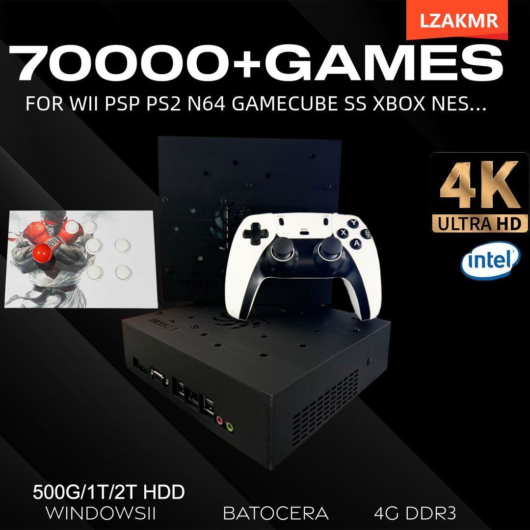 Retro Oyun Konsolu 70000+ Oyun - Retro Gaming Kiosk incelemesi ve fiyatı